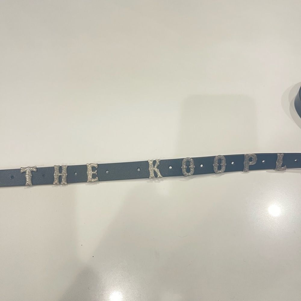 The Kooples Western-Style Leather Belt NWT - Picture 8 of 11